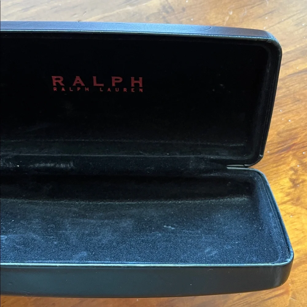 Ralph Lauren Black Eyeglass Case